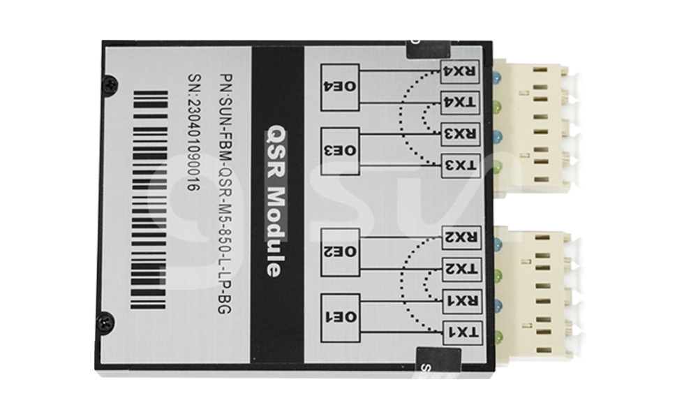 四端口10G SR光旁路模組